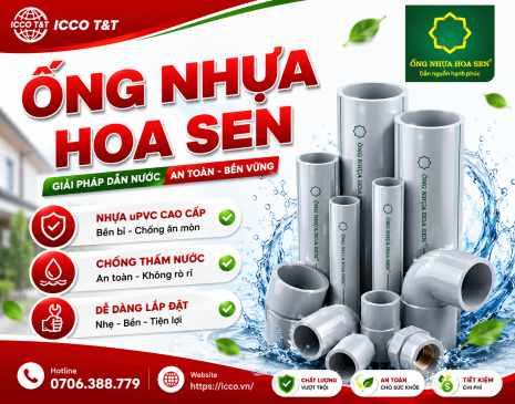 ỒNG NHỰA HOA SEN