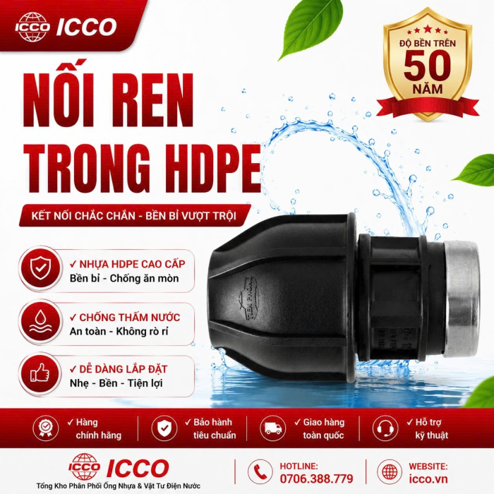 NỐI REN TRONG HDPE