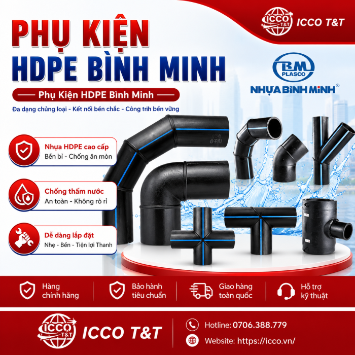 PHỤ KIỆN HDPE BÌNH MINH
